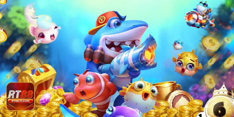 Bắn Cá Ăn Xu - Mục tiêu đa dạng, thách thức mọi trình độ