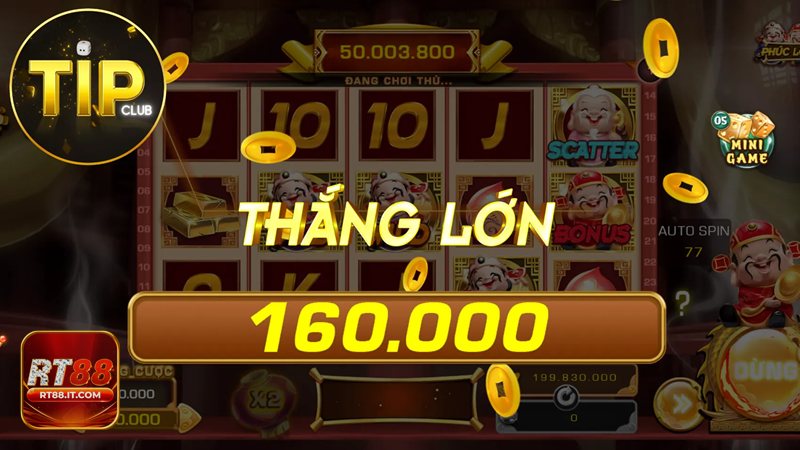 Nổ Hũ Thần Tài - Các biểu tượng đặc biệt Wild, Scatter và Bonus