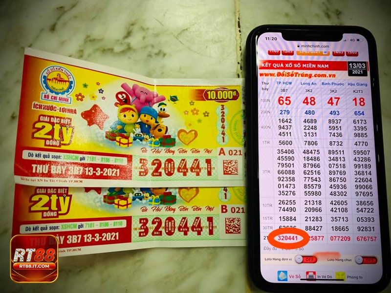 Xổ số rt88 - Tỷ lệ trả thưởng và ưu đãi hấp dẫn